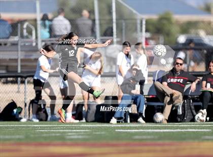 Thumbnail 2 in Flowing Wells vs Walden Grove (Kelly Pierce Soccer Tournament) photogallery.