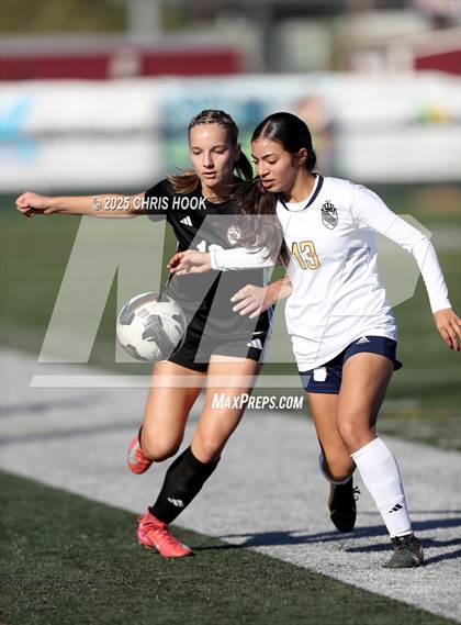 Thumbnail 2 in Flowing Wells vs Walden Grove (Kelly Pierce Soccer Tournament) photogallery.