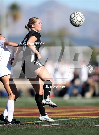 Thumbnail 3 in Flowing Wells vs Walden Grove (Kelly Pierce Soccer Tournament) photogallery.
