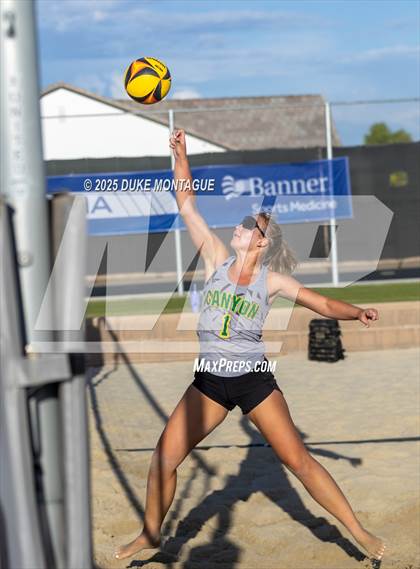 Thumbnail 3 in Canyon de Oro vs. Sunnyslope (AIA 6A Pairs D-I RD2) photogallery.