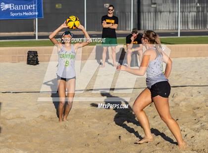 Thumbnail 3 in Canyon de Oro vs. Sunnyslope (AIA 6A Pairs D-I RD2) photogallery.
