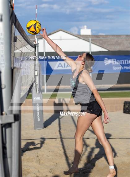 Thumbnail 2 in Canyon de Oro vs. Sunnyslope (AIA 6A Pairs D-I RD2) photogallery.