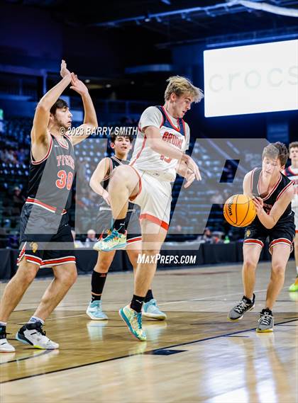 Thumbnail 1 in Denver Jewish Day vs. Belleview Christian (CHSAA 1A Championship) photogallery.