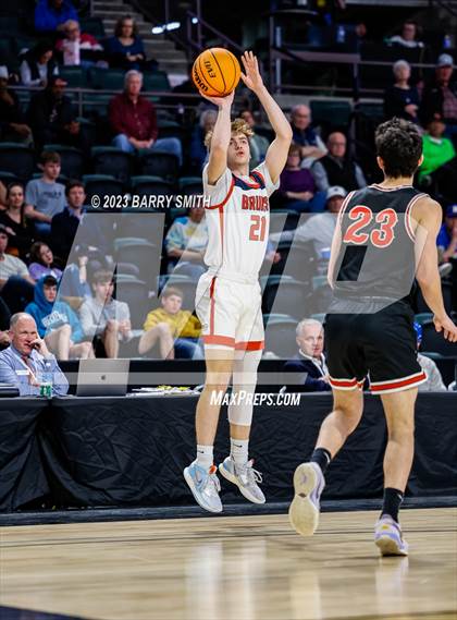 Thumbnail 1 in Denver Jewish Day vs. Belleview Christian (CHSAA 1A Championship) photogallery.