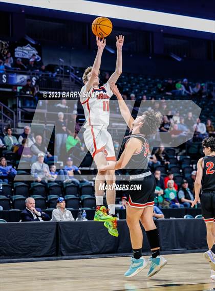 Thumbnail 3 in Denver Jewish Day vs. Belleview Christian (CHSAA 1A Championship) photogallery.