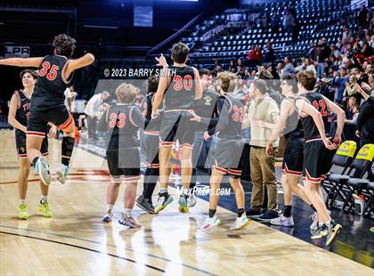 Thumbnail 1 in Denver Jewish Day vs. Belleview Christian (CHSAA 1A Championship) photogallery.