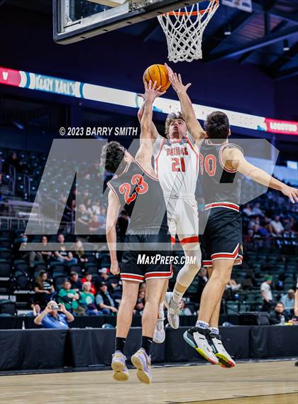 Thumbnail 3 in Denver Jewish Day vs. Belleview Christian (CHSAA 1A Championship) photogallery.