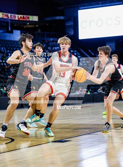 Thumbnail 2 in Denver Jewish Day vs. Belleview Christian (CHSAA 1A Championship) photogallery.