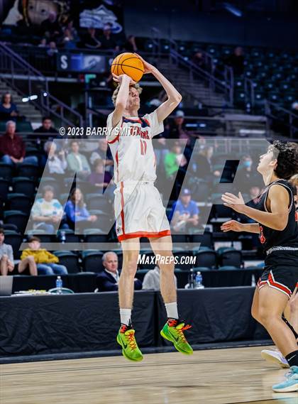 Thumbnail 2 in Denver Jewish Day vs. Belleview Christian (CHSAA 1A Championship) photogallery.
