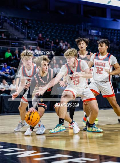 Thumbnail 3 in Denver Jewish Day vs. Belleview Christian (CHSAA 1A Championship) photogallery.
