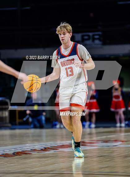 Thumbnail 1 in Denver Jewish Day vs. Belleview Christian (CHSAA 1A Championship) photogallery.