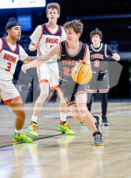 Thumbnail 1 in Denver Jewish Day vs. Belleview Christian (CHSAA 1A Championship) photogallery.