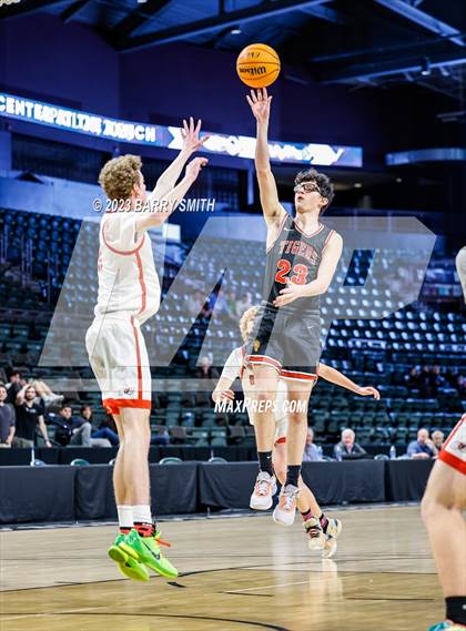 Thumbnail 2 in Denver Jewish Day vs. Belleview Christian (CHSAA 1A Championship) photogallery.