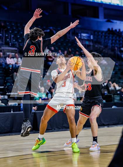 Thumbnail 3 in Denver Jewish Day vs. Belleview Christian (CHSAA 1A Championship) photogallery.