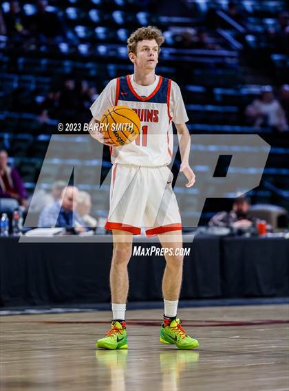 Thumbnail 3 in Denver Jewish Day vs. Belleview Christian (CHSAA 1A Championship) photogallery.
