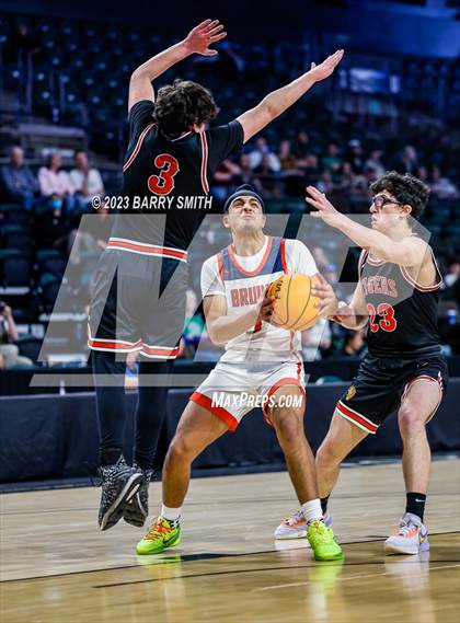 Thumbnail 2 in Denver Jewish Day vs. Belleview Christian (CHSAA 1A Championship) photogallery.
