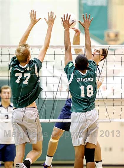 Thumbnail 3 in Granite Bay vs Nevada Union (CIF SJS D1 Final) photogallery.
