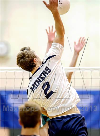 Thumbnail 3 in Granite Bay vs Nevada Union (CIF SJS D1 Final) photogallery.