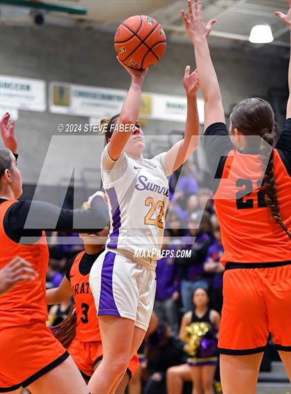 Thumbnail 2 in Davis @ Sumner  (WIAA 4A Round 1) photogallery.