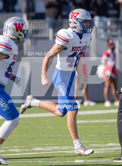 Thumbnail 2 in Westlake vs Galena Park North Shore (UIL 6A D1 Semifinal Playoff) photogallery.