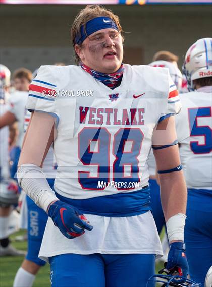Thumbnail 1 in Westlake vs Galena Park North Shore (UIL 6A D1 Semifinal Playoff) photogallery.