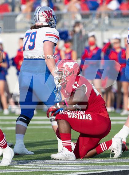 Thumbnail 2 in Westlake vs Galena Park North Shore (UIL 6A D1 Semifinal Playoff) photogallery.