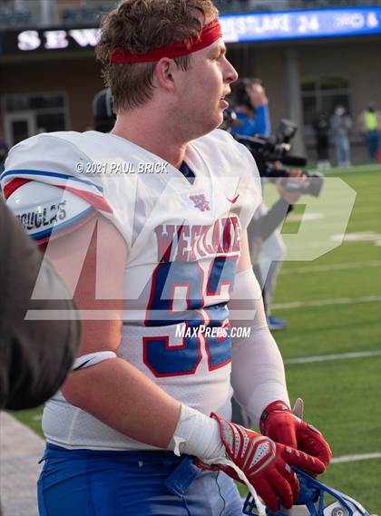 Thumbnail 1 in Westlake vs Galena Park North Shore (UIL 6A D1 Semifinal Playoff) photogallery.