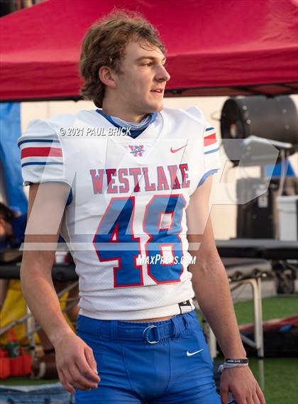 Thumbnail 3 in Westlake vs Galena Park North Shore (UIL 6A D1 Semifinal Playoff) photogallery.