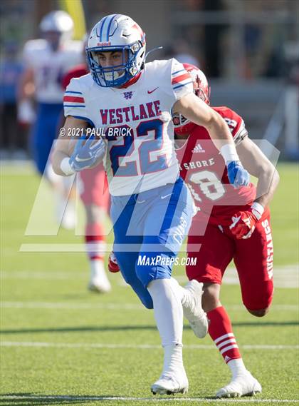 Thumbnail 2 in Westlake vs Galena Park North Shore (UIL 6A D1 Semifinal Playoff) photogallery.