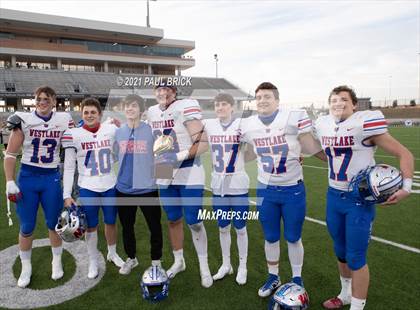 Thumbnail 2 in Westlake vs Galena Park North Shore (UIL 6A D1 Semifinal Playoff) photogallery.