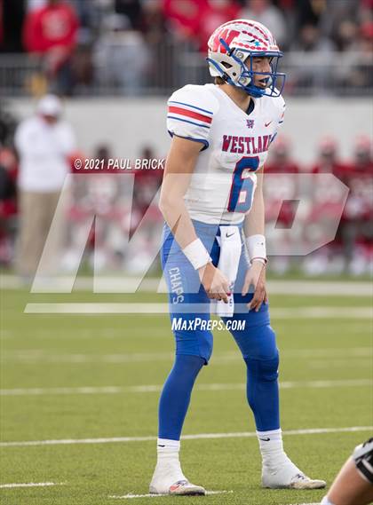 Thumbnail 1 in Westlake vs Galena Park North Shore (UIL 6A D1 Semifinal Playoff) photogallery.
