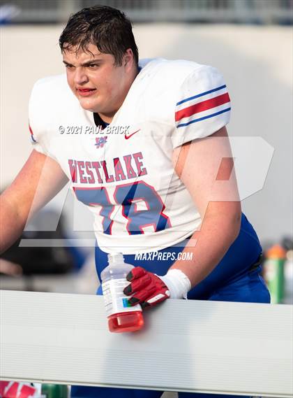Thumbnail 1 in Westlake vs Galena Park North Shore (UIL 6A D1 Semifinal Playoff) photogallery.