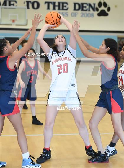 Thumbnail 2 in Chaparral vs.  American Leadership Academy - Anthem South  (Lady Wolves Court Classic) photogallery.