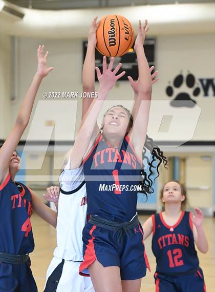 Thumbnail 1 in Chaparral vs.  American Leadership Academy - Anthem South  (Lady Wolves Court Classic) photogallery.