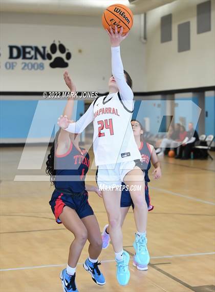 Thumbnail 1 in Chaparral vs.  American Leadership Academy - Anthem South  (Lady Wolves Court Classic) photogallery.