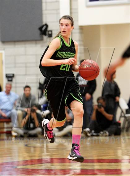 Thumbnail 3 in Miramonte vs. Bishop O'Dowd (CIF NCS D3 Final) photogallery.