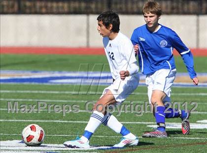 Thumbnail 3 in Nolan Catholic vs. North Mesquite photogallery.