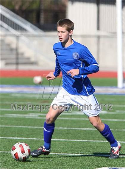 Thumbnail 2 in Nolan Catholic vs. North Mesquite photogallery.