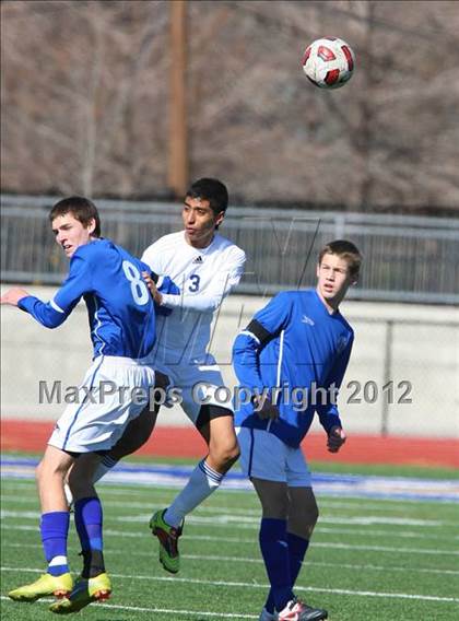 Thumbnail 2 in Nolan Catholic vs. North Mesquite photogallery.