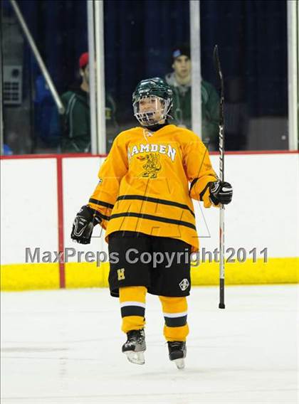 Thumbnail 2 in North Haven/Amity vs. Hamden (at Quinnipiac University) photogallery.