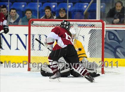 Thumbnail 2 in North Haven/Amity vs. Hamden (at Quinnipiac University) photogallery.