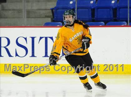 Thumbnail 3 in North Haven/Amity vs. Hamden (at Quinnipiac University) photogallery.