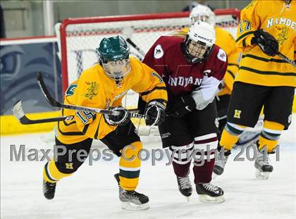 Thumbnail 3 in North Haven/Amity vs. Hamden (at Quinnipiac University) photogallery.