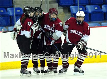 Thumbnail 2 in North Haven/Amity vs. Hamden (at Quinnipiac University) photogallery.