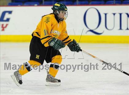 Thumbnail 2 in North Haven/Amity vs. Hamden (at Quinnipiac University) photogallery.