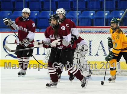 Thumbnail 2 in North Haven/Amity vs. Hamden (at Quinnipiac University) photogallery.