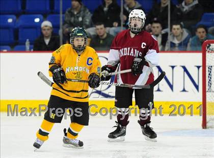 Thumbnail 3 in North Haven/Amity vs. Hamden (at Quinnipiac University) photogallery.
