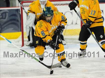 Thumbnail 2 in North Haven/Amity vs. Hamden (at Quinnipiac University) photogallery.