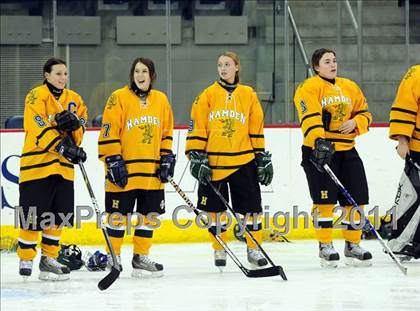 Thumbnail 1 in North Haven/Amity vs. Hamden (at Quinnipiac University) photogallery.