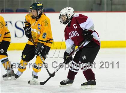 Thumbnail 3 in North Haven/Amity vs. Hamden (at Quinnipiac University) photogallery.